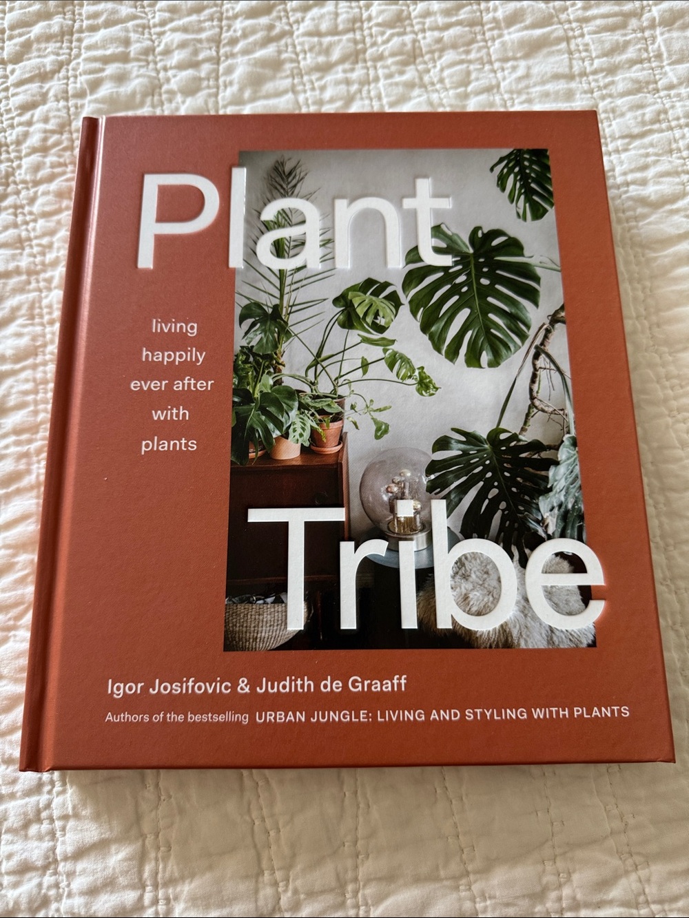 Plant Tribe Hardcover Book - Rust Cover with Plant Photo